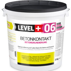Betonkontakt Haftbrücke Putzgrund Grundierung Betongrundierung 20Kg LEVEL+06