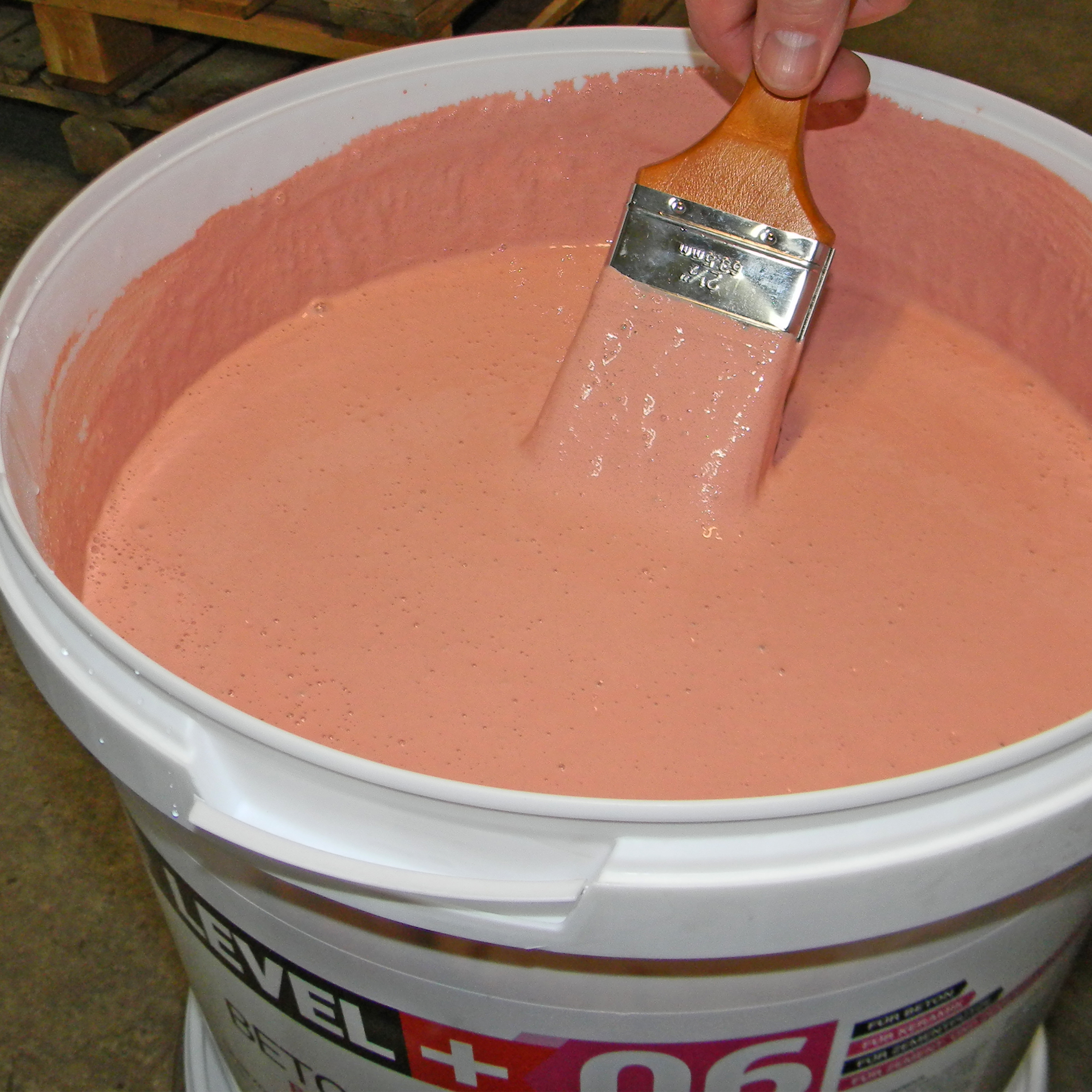 Betonkontakt Haftbrücke Putzgrund Grundierung Betongrundierung 11Kg LEVEL+06 – Bild 8