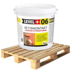 Betonkontakt 25kg x 24 Haftbrücke Auf OSB-Platten und Holz Palette 600kg LEVEL+06