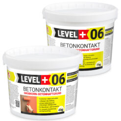 Betonkontakt Haftbrücke Putzgrund Grundierung Betongrundierung 11Kg LEVEL+06