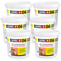 Betonkontakt Haftbrücke Putzgrund Grundierung Betongrundierung 150Kg LEVEL+06
