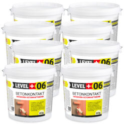 Betonkontakt Haftbrücke Putzgrund Grundierung Betongrundierung 200Kg LEVEL+06
