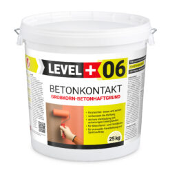 Betonkontakt Haftbrücke Putzgrund Grundierung Betongrundierung 25Kg LEVEL+06