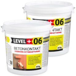 Betonkontakt Haftbrücke Putzgrund Grundierung Betongrundierung 50Kg LEVEL+06