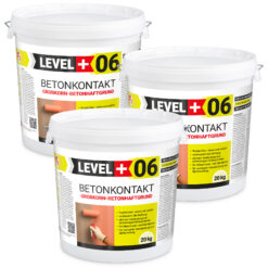 Betonkontakt Haftbrücke Putzgrund Grundierung Betongrundierung 60Kg LEVEL+06