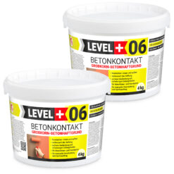 Betonkontakt Haftbrücke Putzgrund Grundierung Betongrundierung 8Kg LEVEL+06