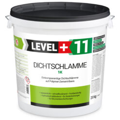 Dichtschlämme 1K Trockener Keller Treppe Abdichten Aussen Balkon 20Kg LEVEL+11