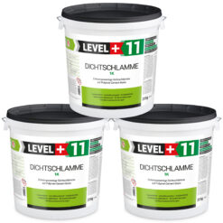 Dichtschlämme 1K Trockener Keller Treppe Abdichten Aussen Balkon 60Kg LEVEL+11