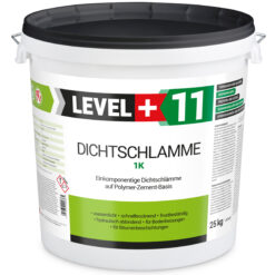 Dichtschlämme 1K Trockener Keller Treppe Abdichten Aussen Balkon 25Kg LEVEL+11