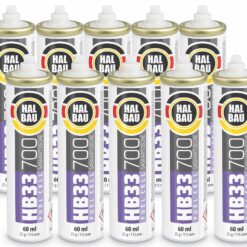 Gaspatronen 10St. für Gasnagler Betonnägel Ersatzgas 115mm/56ml 1000 Schüsse HB33