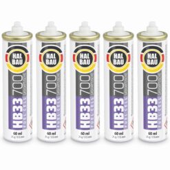 Gaspatronen 5St. für Gasnagler Betonnägel Ersatzgas 115mm/56ml 1000 Schüsse HB33
