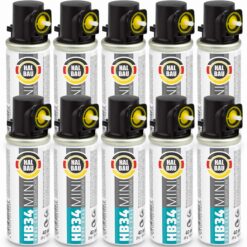 Gaskartusche 10St. 20gr / 40ml / 80mm für Stiftnagler Gaskartuschen HALBAU HB34