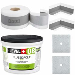 Dichtset Abdichtung Set Flüssigfolie Bad Dusche Küche LEVEL+ SET18