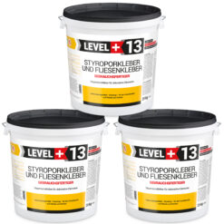 Styroporkleber Korkkleber Renovieren Dispersionkleber Polymerbasis 60Kg LEVEL+13