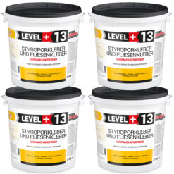 Styroporkleber Korkkleber Renovieren Dispersionkleber Polymerbasis 80Kg LEVEL+13