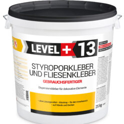 Styroporkleber  Korkkleber Renovieren Dispersionkleber Polymerbasis 25Kg LEVEL+13