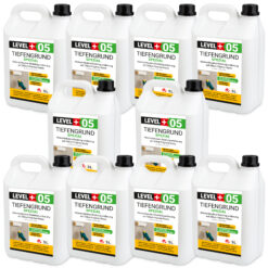 Tiefengrund Spezial Tiefengrund mit Kaliwasserglas Grundierung 50L LEVEL+05