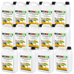 Tiefengrund Spezial Tiefengrund mit Kaliwasserglas Grundierung 70L LEVEL+05