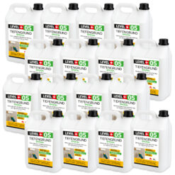 Tiefengrund Spezial Tiefengrund mit Kaliwasserglas Grundierung 80L LEVEL+05
