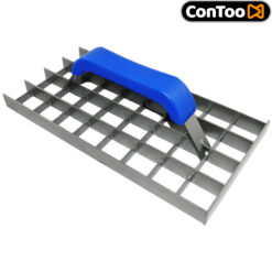 Gitterrabot Schleifraspel Rabott Putzhobel Stahlgriff UNGEZAHNT 285x140mm ConToo CT821