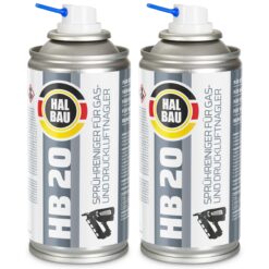 Reinigungsspray für Gasnagler Druckluftnagler 150ml 2x für Tacker HB20