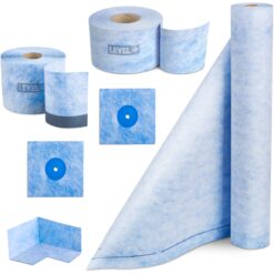 Dichtbandset Abdichtung Bandset Innenecken Manschetten Dichtset Wasserdicht Bad Dusche SET B1