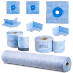 Dichtbandset Abdichtung Bandset Innenecken Manschetten Dichtset Wasserdicht Bad Dusche SET B2