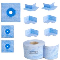 Dichtbandset Abdichtung Bandset Innenecken Manschetten Dichtset Wasserdicht Bad Dusche SET B3