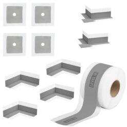 Dichtbandset Abdichtung Bandset Innenecken Manschetten Dichtset Wasserdicht Bad Dusche Set G5
