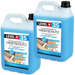 Beton-Zusatzmittel Frostschutz Plastifizierer Betonverflüssiger 10L LEVEL+35