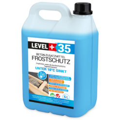 Beton-Zusatzmittel Frostschutz Plastifizierer Betonverflüssiger 5L LEVEL+35