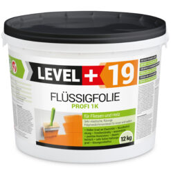 Flüssigfolie in 1K Dichtfolie Abdichtfolie Abdichtung Terassen Keller Bad Dusche 12Kg LEVEL+19