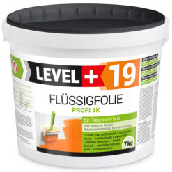 Flüssigfolie in 1K Dichtfolie Abdichtfolie Abdichtung Terassen Keller Bad Dusche 7Kg LEVEL+19