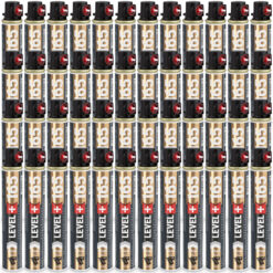 Gaskartusche 48 Stk. (Fuel Cell) Ersatzgas für Nagler 165mm, 80ml rot Ring LEVEL+165