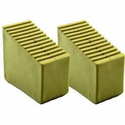 Gummifüße für Holzstehleitern 3-8 Sproßen 2 Stück sandfarben HB40