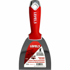 Alternative view of LEVEL5 Profi Set 3x Spachtel Edelstahl Softgriff Fugenmesser für Trockenbau 5-651