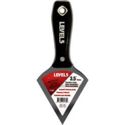 LEVEL5 Spezial Edelstahl Spitzspachtel für Innenecken 89mm mit Nylon-Griff 5-202