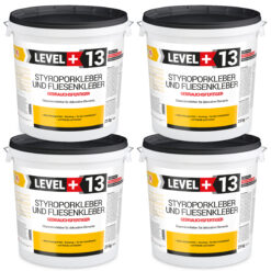 Styroporkleber Korkkleber Renovieren Dispersionkleber Polymerbasis 100Kg LEVEL+13