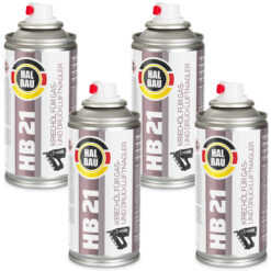 HALBAU Schmieröl Kriechöl Waffenöl Pflegeöl Spray 4x150ml auch Gasnagler HB21