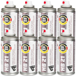 HALBAU Schmieröl Kriechöl Waffenöl Pflegeöl Spray 8x150ml auch Gasnagler HB21