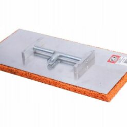 Deckenreibebrett 20x40cm oranger Schwammgummibelag 18mm zum Gipsputz, Reinigung