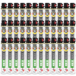 Gaskartusche 36x 165 mm Fuel Cell Ersatzgas Gaspatrone für Nagler Gasnagler HB31