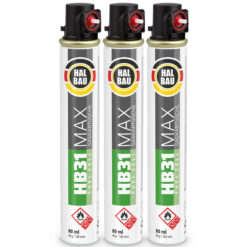 Gaskartusche 3x 165 mm Fuel Cell Ersatzgas Gaspatrone für Nagler Gasnagler HB31