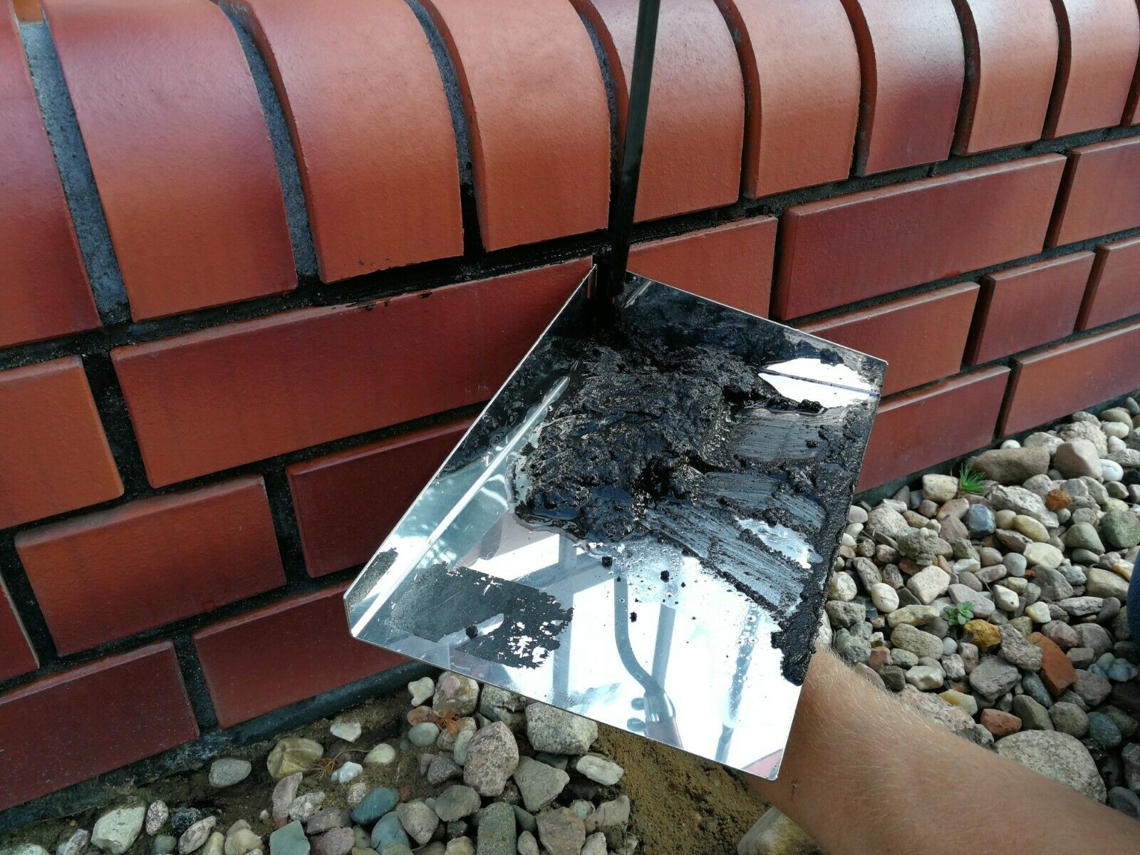 Fugblech Edelstahl 245mm x 155mm Fugbrett Korkgriff Verfugungshilfe ConToo CT04 – Bild 3