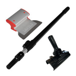 LEVEL5 Spachtel Set Flächenspachtel 178mm +Teleskopstange 160cm + Adapter SL501