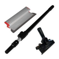 Level5 Spachtel Set Flächenspachtel 406mm +Teleskopstange 160cm + Adapter SL501