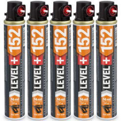 Ersatzgas 5 St. Gaskartuschen 152mm Gasbetriebene Setzgeräte Profi LEVEL+152