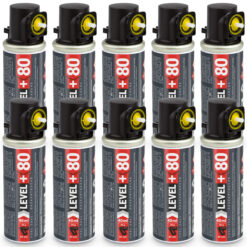Gaskartusche 80mm für Stiftnagler Gasbetriebene Setzgeräte LEVEL+80 - 10 Stk.