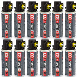 Gaskartusche 80mm für Stiftnagler Gasbetriebene Setzgeräte LEVEL+80 - 12 Stk.