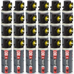 Gaskartusche 80mm für Stiftnagler Gasbetriebene Setzgeräte LEVEL+80 - 24 Stk.